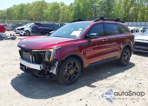 2024 Kia Sorento X-Line Ex из США, поврежденный, VIN 5XYRHDJF1RG272087